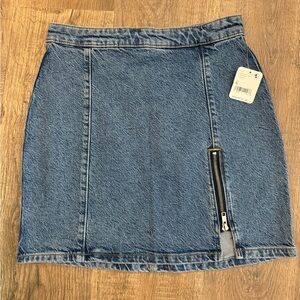 We The Free denim mini skirt - new with tags
